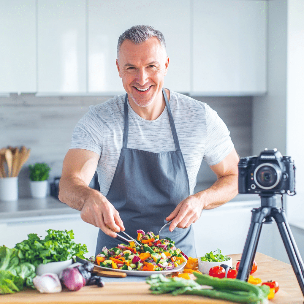 Portrait of a fit 50-year-old man living a healthy lifestyle
