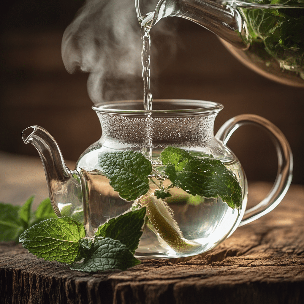 Lemon Balm Tea Recipe – Calm Digestion and Slim Down Naturally 11 u1471415212 Close up of hot water being poured over fresh lem aaf9864b d9a3 42bf 8cc1 c906cce287b1 2