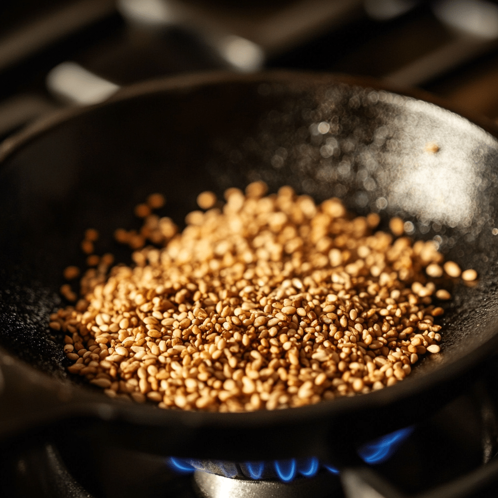 Japanese Pink Salt Recipe: Clean Flavor, Big Health Benefits 3 u1471415212 Close up of toasted sesame seeds in a cast iron p 1a663b55 9782 4987 af5c 34e9ec7b79f4 3
