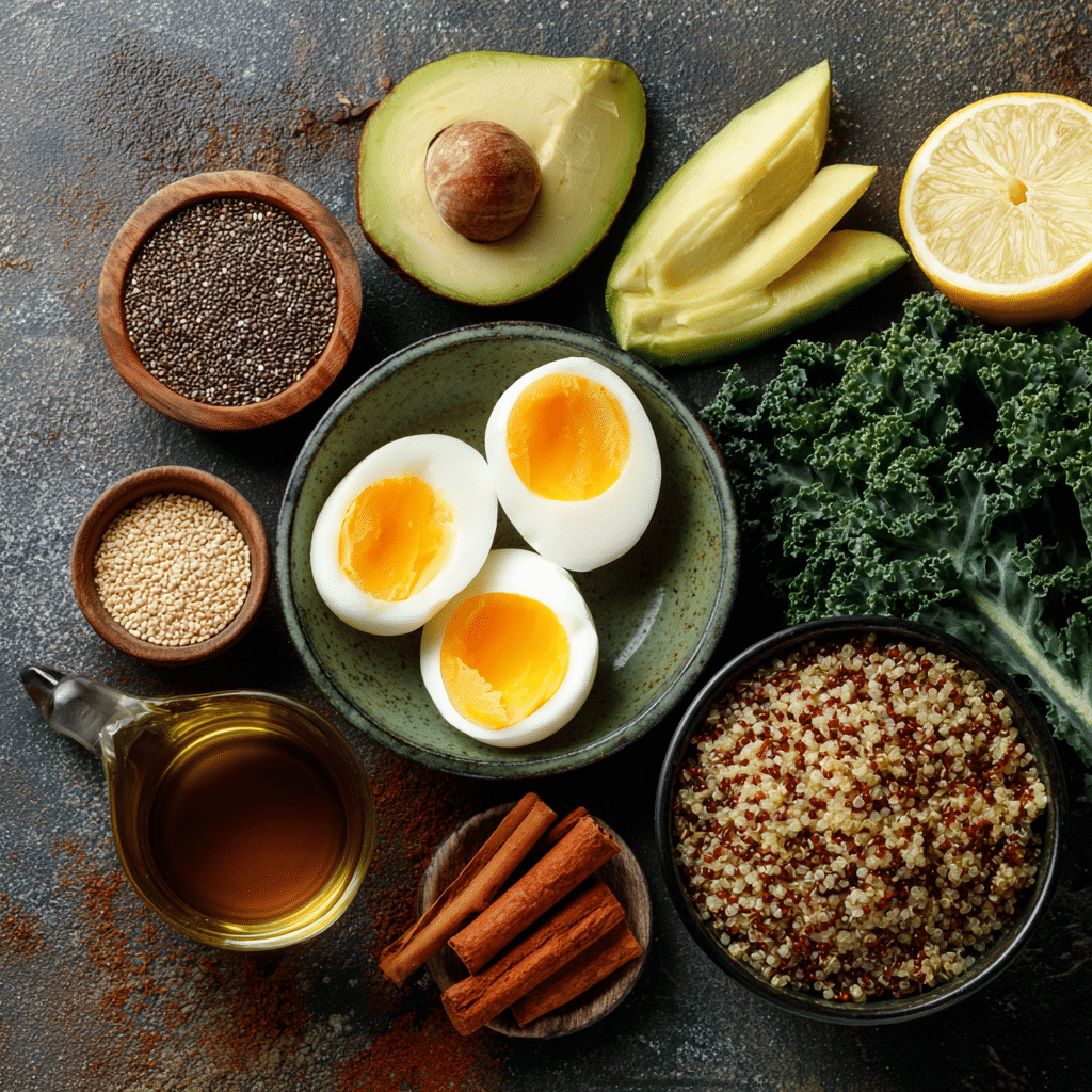 Natural Mounjaro Recipe for Weight Loss & Energy: Feel Full Naturally 10 u1471415212 Flat lay of measured ingredients for a natural Mo ed5509d2 e889 43bb 8554 9b6ef376efbf 3