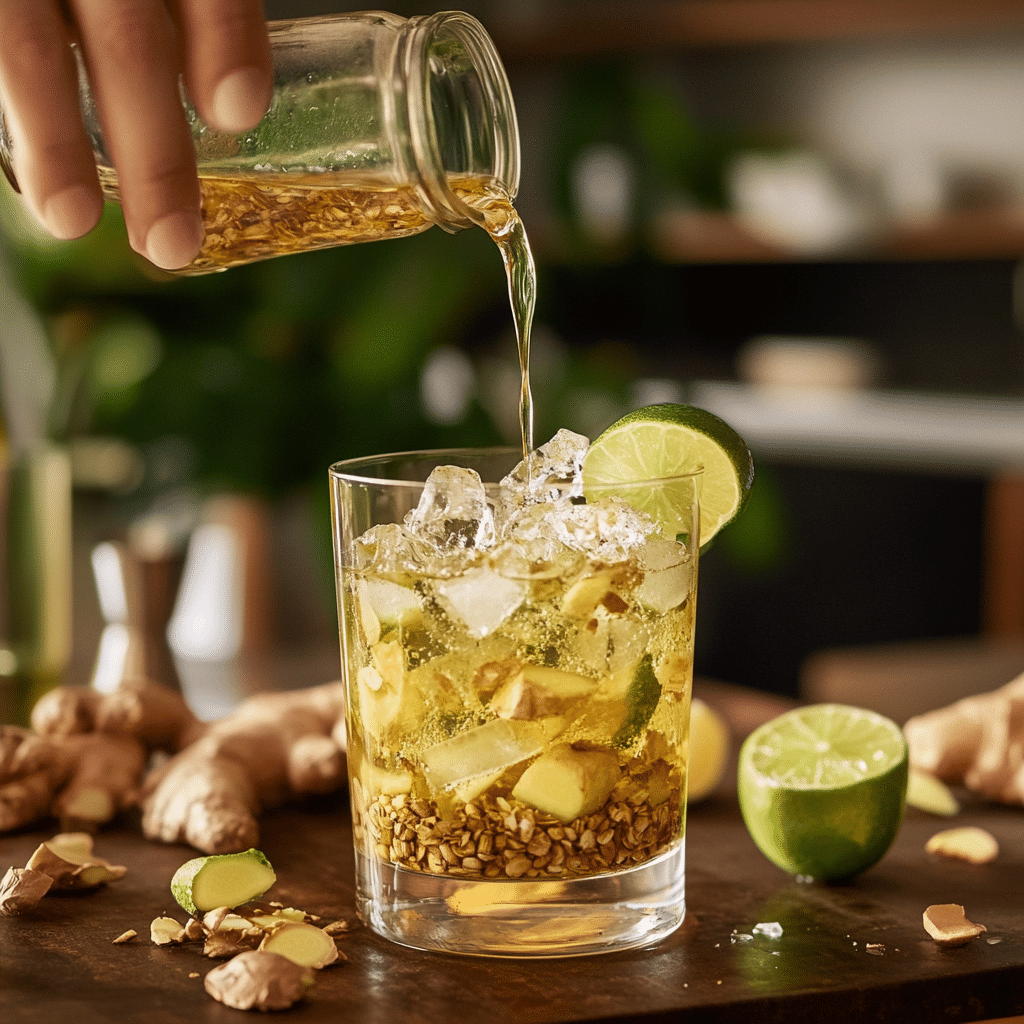 Brazilian Mounjaro Drink: Simple Metabolism Booster for Weight Loss 14 u1471415212 Pouring lime juice and ginger into yerba mate ove f00fb7c6 b9d6 4996 b7f9 f81ab4c7b371 0