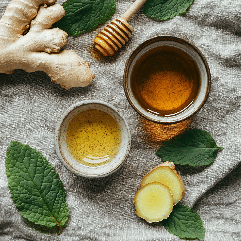 Lemon Balm Tea Recipe – Calm Digestion and Slim Down Naturally 10 u1471415212 Top down view of neatly arranged lemon balm tea i 14e64089 78b2 4c60 ae07 009668bfd685 3