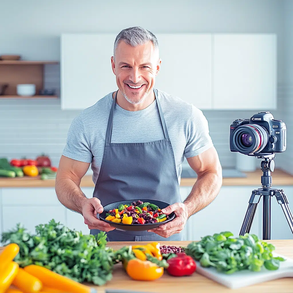 About Us 1 Energetic 50-year-old man ready for workout in activewear